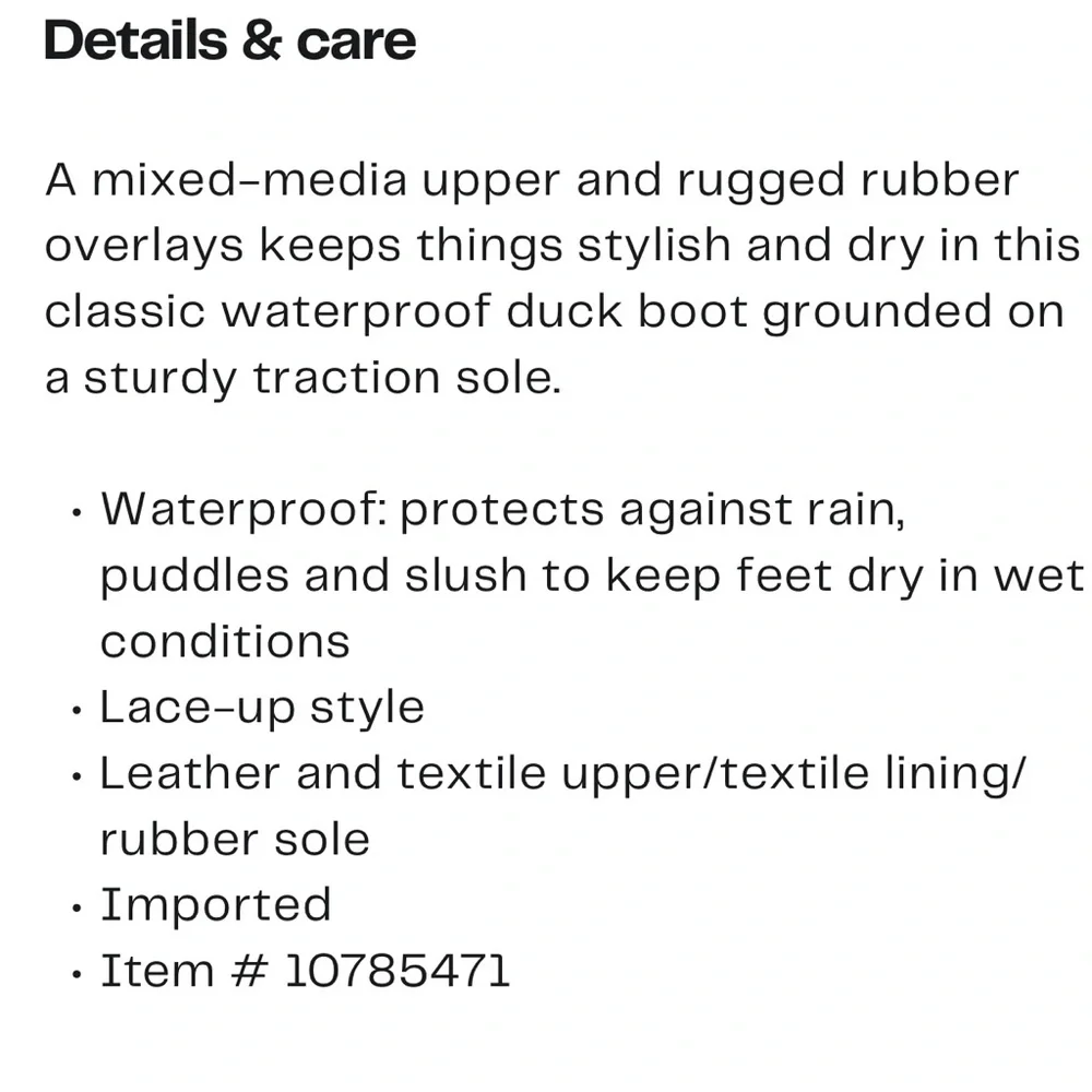 SOREL Out N About IV Classic Waterproof Duck Boot